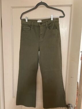 Olive Wide-Leg Jeans by & Other Stories